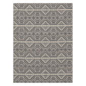 Trellis Moderne Strickplätze und Diamanten Tischdecke (Vorderseite)