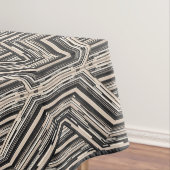 Trellis Moderne Strickplätze und Diamanten Tischdecke (Beispiel)