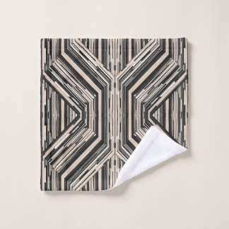 Trellis Moderne Strickplätze und Diamanten Waschlappen