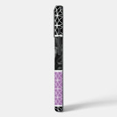 Trellis Muster - FotoCollage & Monogram Case-Mate iPhone Hülle (Rückseite / Links)