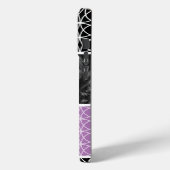 Trellis Muster - FotoCollage & Monogram Case-Mate iPhone Hülle (Rückseite / Links)