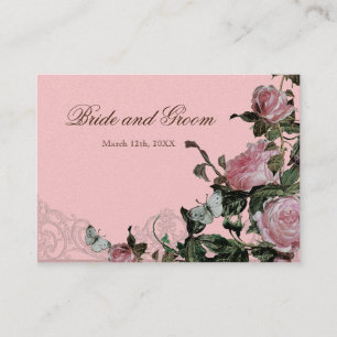 Trellis Rose Vintag - Escort Table Cards Platzkarte