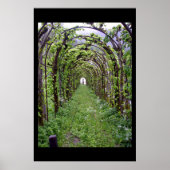 Trellis Tunnel - Deutschland Poster (Vorne)