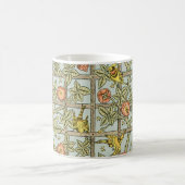 Trellis von William Morris, Vintag Garden Textile Kaffeetasse (Mittel)