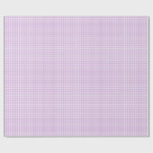 Trellis White - Sanftes Lila Geschenkpapier (Flach)