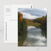 Treman Lake Postkarte (Vorne/Hinten)