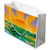 TREMENDOE TRANQUILITY GIFT BAG GROßE GESCHENKTÜTE (Rückseite Schrägansicht)