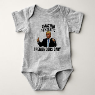 TREMENDOUS BABY TRUMP T - SHIRT JERSEY ONE PEICE