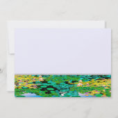 TREMENDOUS TRANQUILITY 12x18-Flachkarte Feiertagskarte (Rückseite)