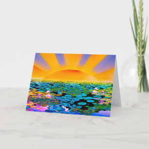TREMENDOUS TRANQUILITY CARD DANKESKARTE