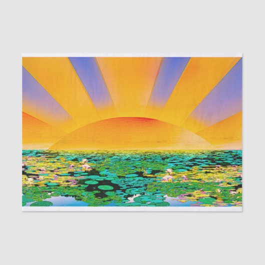 TREMENDOUS TRANQUILITY SEIDENPAPIER (Vorderseite)