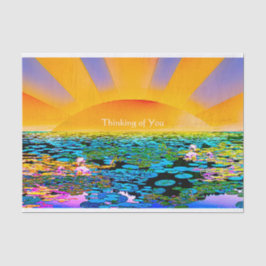 TREMENDOUS TRANQUILITY Tissue Seidenpapier