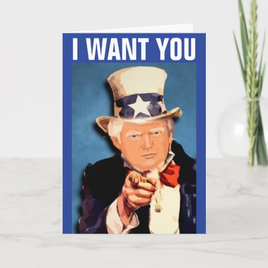 TREMENDOUS VATER DONALD TRUMP BIRTHDAY CARD KARTE (Vorderseite)