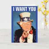 TREMENDOUS VATER DONALD TRUMP VATER'S DAY CARD KARTE (Gelbe Blume)