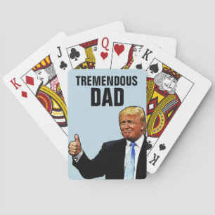 TREMENDOUS VATER TRUMP SPIELKARTEN