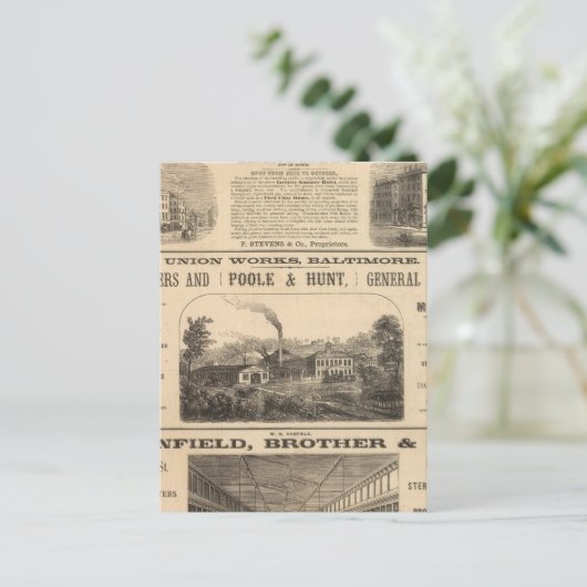 Tremont House, Boston hotel Nahant House Postkarte (Stehend Vorderseite)