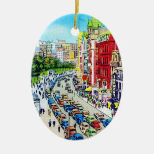Tremont Street, Boston, Massachusetts Keramikornament