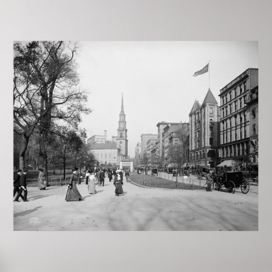 Tremont Street Mall Poster (Vorne)