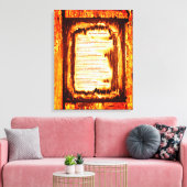 Tremor in den Händen Leinwanddruck (Insitu (Wohnzimmer))