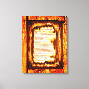 Tremor in den Händen Leinwanddruck