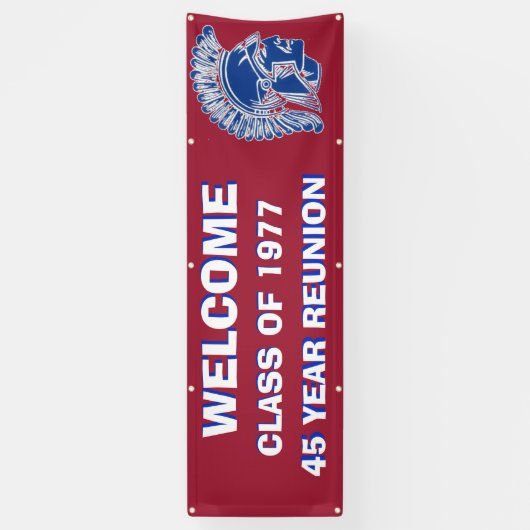 TREMPER CLASS WIEDERSEHEN TROJAN BANNER (Vertikal)