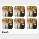 Tremper Golden Strings Kenosha Quadratischer Aufkleber (Blatt)