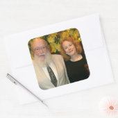 Tremper Golden Strings Kenosha Quadratischer Aufkleber (Umschlag)