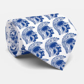 Tremper Trojan Blau Krawatte (Gerollt)