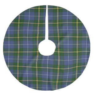 Tremrock Christmas Nova Scotia tartan Polyester Weihnachtsbaumdecke