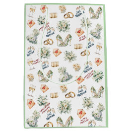 Trenby Bridal Zubehör für Hochzeiten Mittlere Geschenktüte