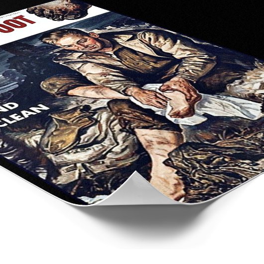 Trench Foot Poster (Ecke)