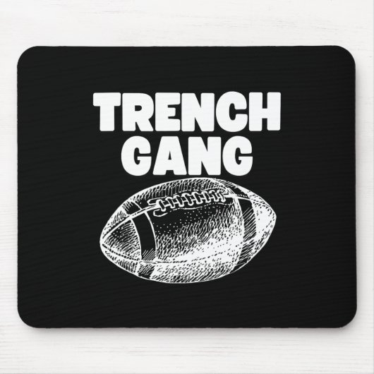 Trench Gang-Design Mousepad (Vorne)