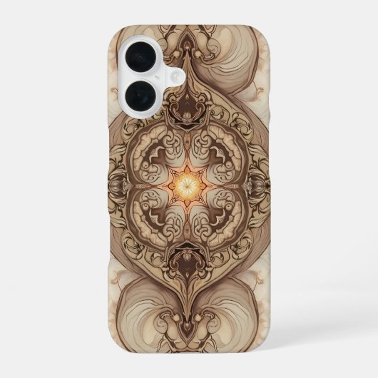Trend 2025 Mocha Mousse iPhone 16 Hülle (Rückseite)