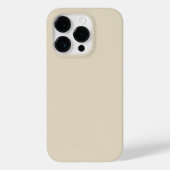 Trend Color - Beige Case-Mate iPhone Hülle (Rückseite)