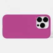 Trend Color - Berry Pink Case-Mate iPhone Hülle (Rückseite (Horizontal))