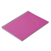 Trend Color - Berry Pink Notebook Notizblock (Linke Seite)