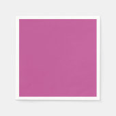 Trend Color - Berry Pink Paper Napkins Serviette (Vorderseite)