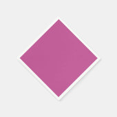 Trend Color - Berry Pink Paper Napkins Serviette (Ecke)