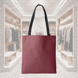 Trend Color - Crimson Red Tote Bag Tasche