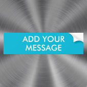 Trend Color - Cyan Message Autoaufkleber anzeigen