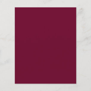 Trend Color - Dark Burgundy Flyer