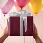 Trend Color Dark Burgundy Geschenkpapier Set