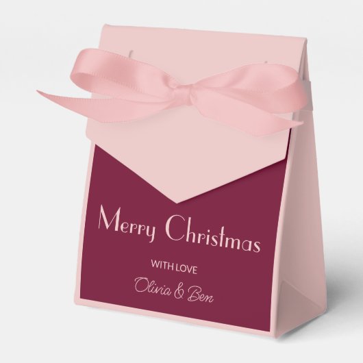 Trend Color Dark Burgundy Geschenkschachtel (Vorderseite)