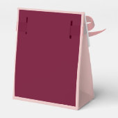 Trend Color Dark Burgundy Geschenkschachtel (Rückseite)