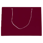 Trend Color Dark Burgundy Große Geschenktasche Große Geschenktüte (Vorderseite)