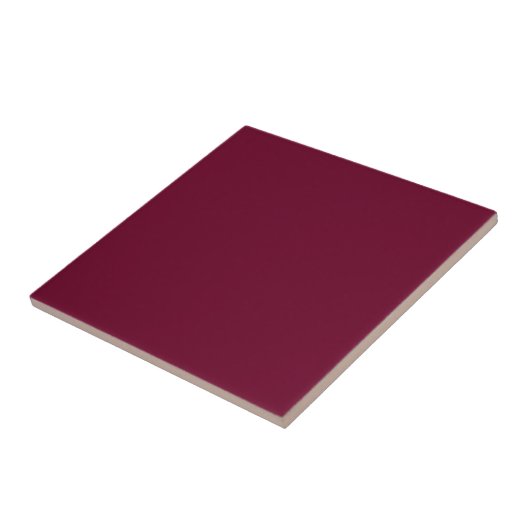 Trend Color Dark Burgundy Keramik Tile Fliese (Seite)