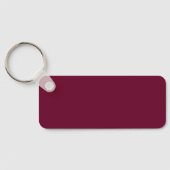 Trend Color Dark Burgundy Schlüsselanhänger (Rückseite)
