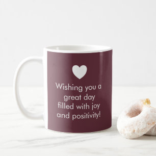 Trend Color Dark Red Wine Name / Positivity Tasse