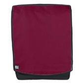 Trend Color Dunkel Burgundy Backpack Rucksack (Vorderseite)