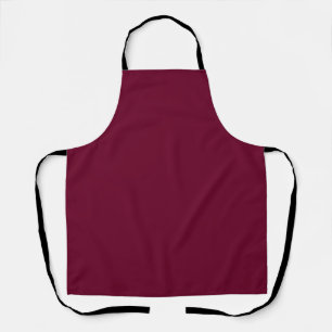 Trend Color - Dunkle Burgund-Schürze Schürze